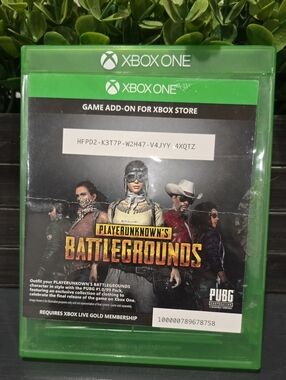 PlayerUnknown's Battlegrounds DLC - Xbox One Green Case